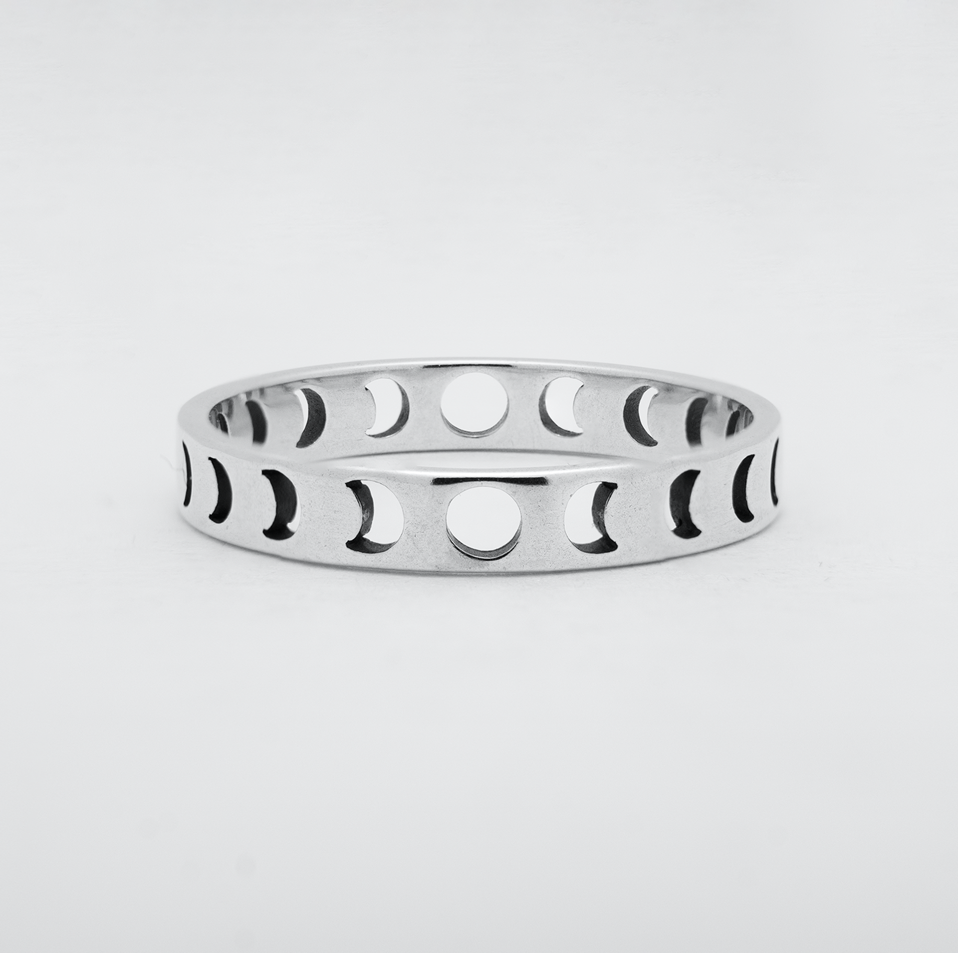 Moon Phase Ring in Sterling Silver | Shop Valenciana – valenciana
